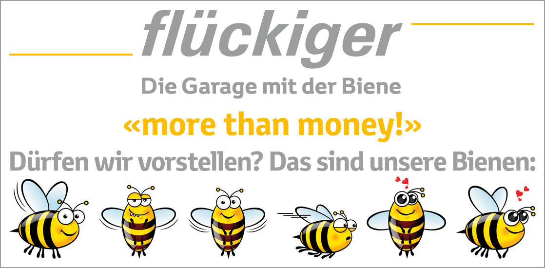 flückiger – S. Flückiger AG – Die Garagae mit der Biene – 4944 Auswil