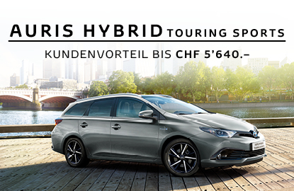 flückiger Autohaus - TOYOTA HYBRID TEST DAYS vom 01.06. - 12.06.2018 - AURIS HYBRID TOURING SPORTS