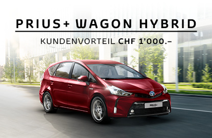 flückiger Autohaus - TOYOTA HYBRID TEST DAYS vom 01.06. - 12.06.2018 - PRIUS+ WAGON HYBRID